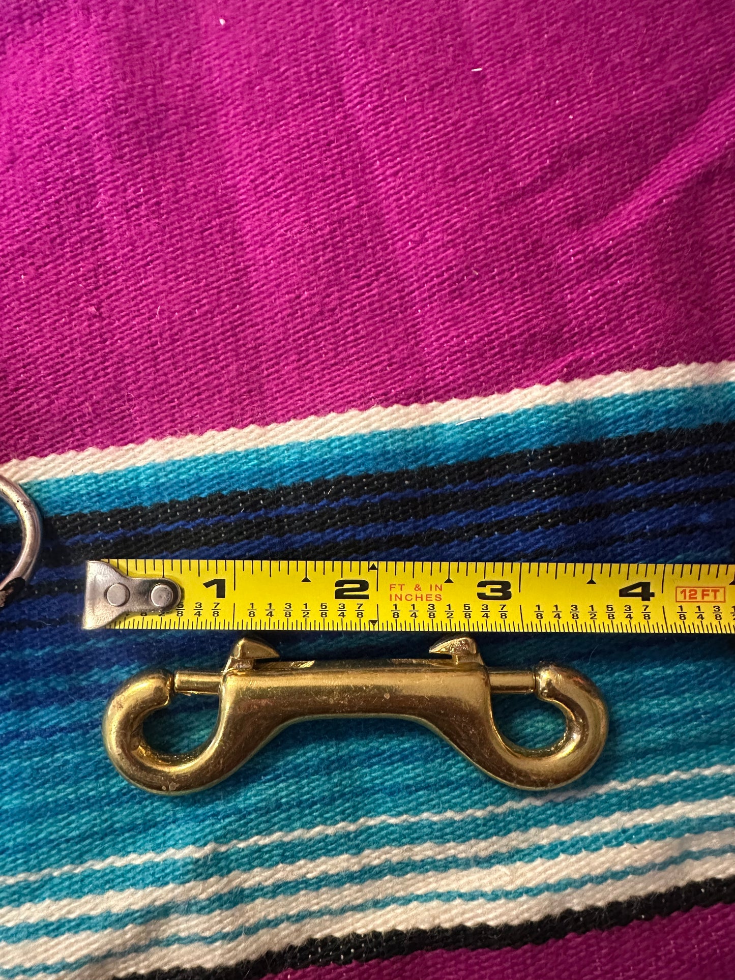 Black Lariat loop with Dual ended clip