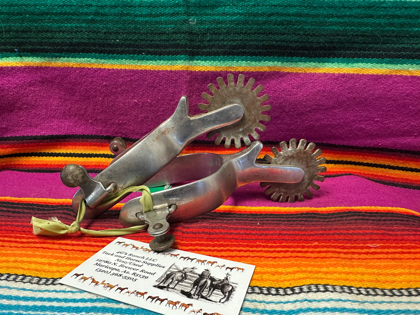 Vintage cowboy spurs