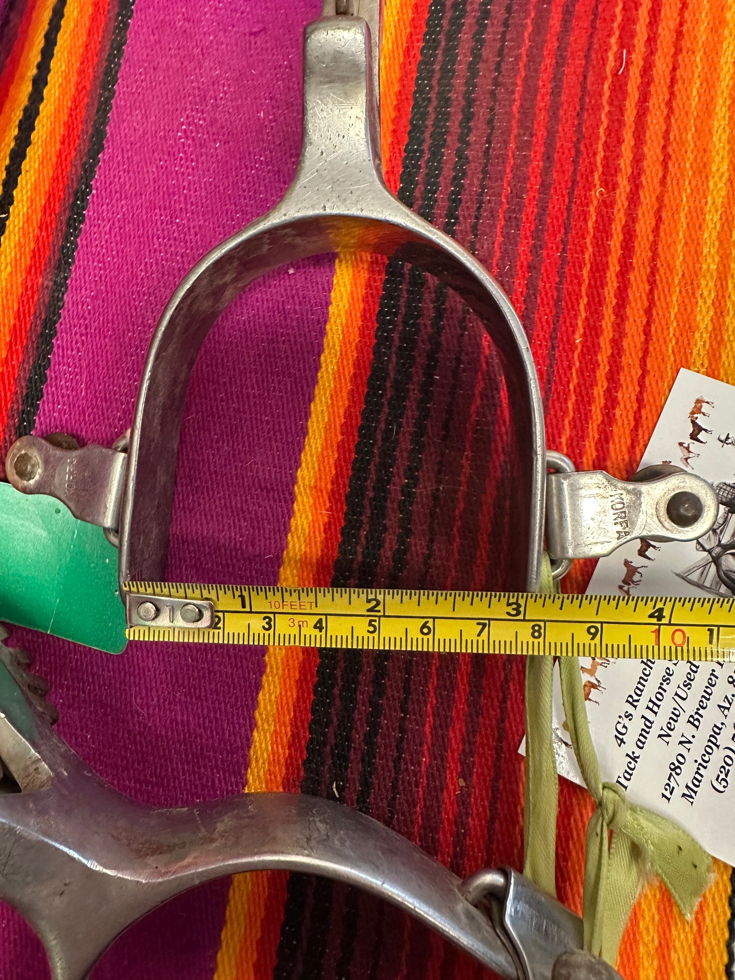Vintage cowboy spurs