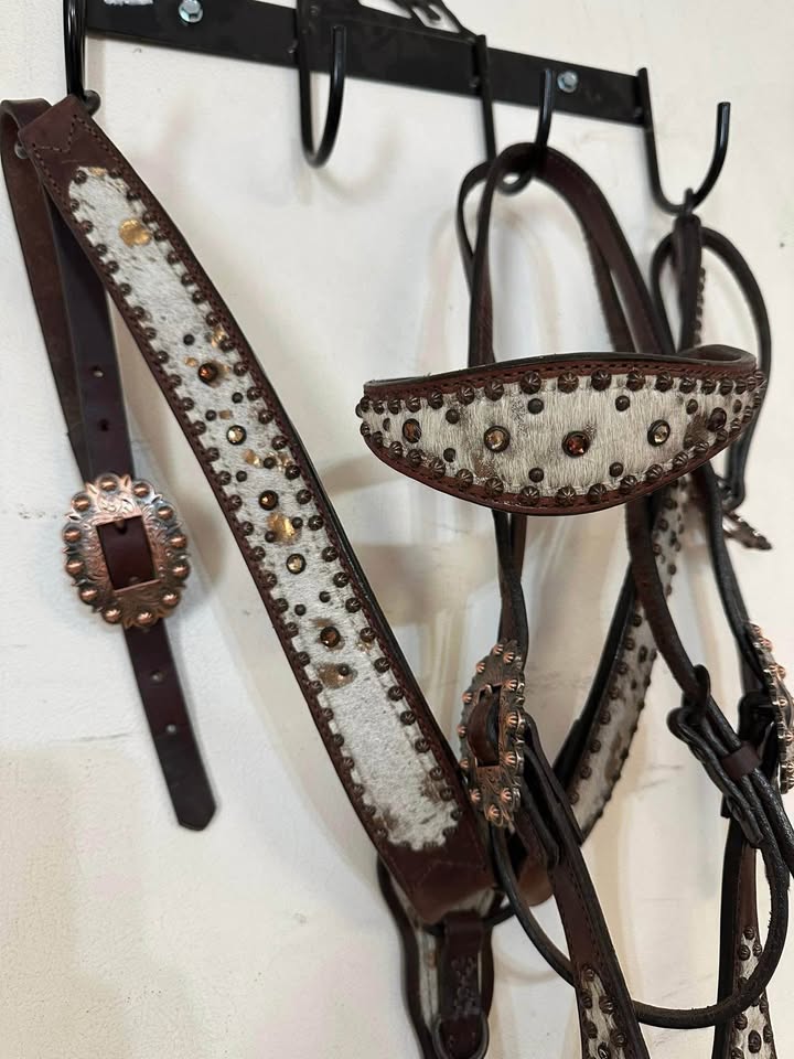 Weaver Gold Dust Headstall & Breast collar Set