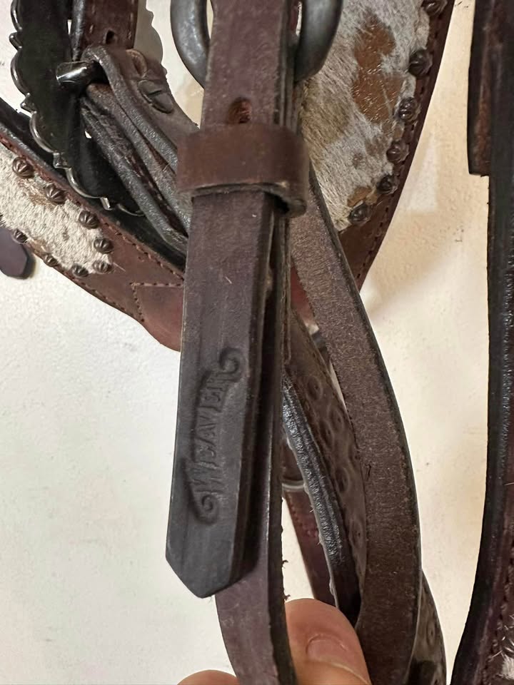 Weaver Gold Dust Headstall & Breast collar Set